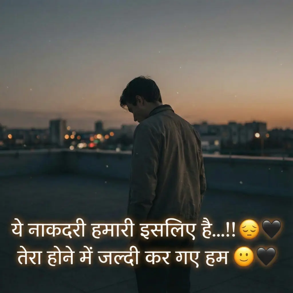Sad shayari in Hindi